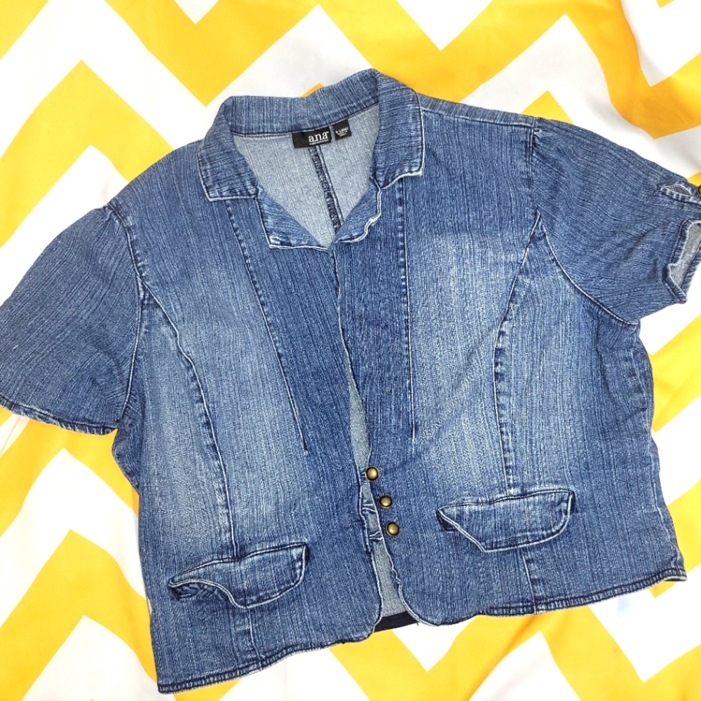 a.n.a Princess Fit Denim Jacket
